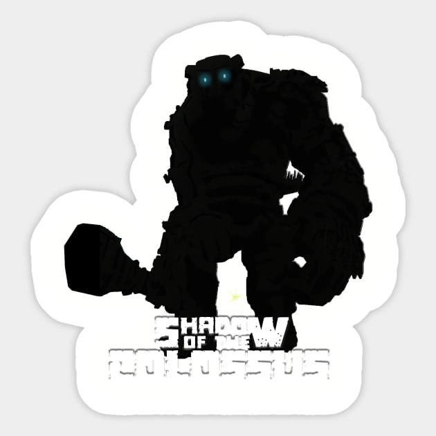 Shadow of the Colossus Sticker by velardeallday